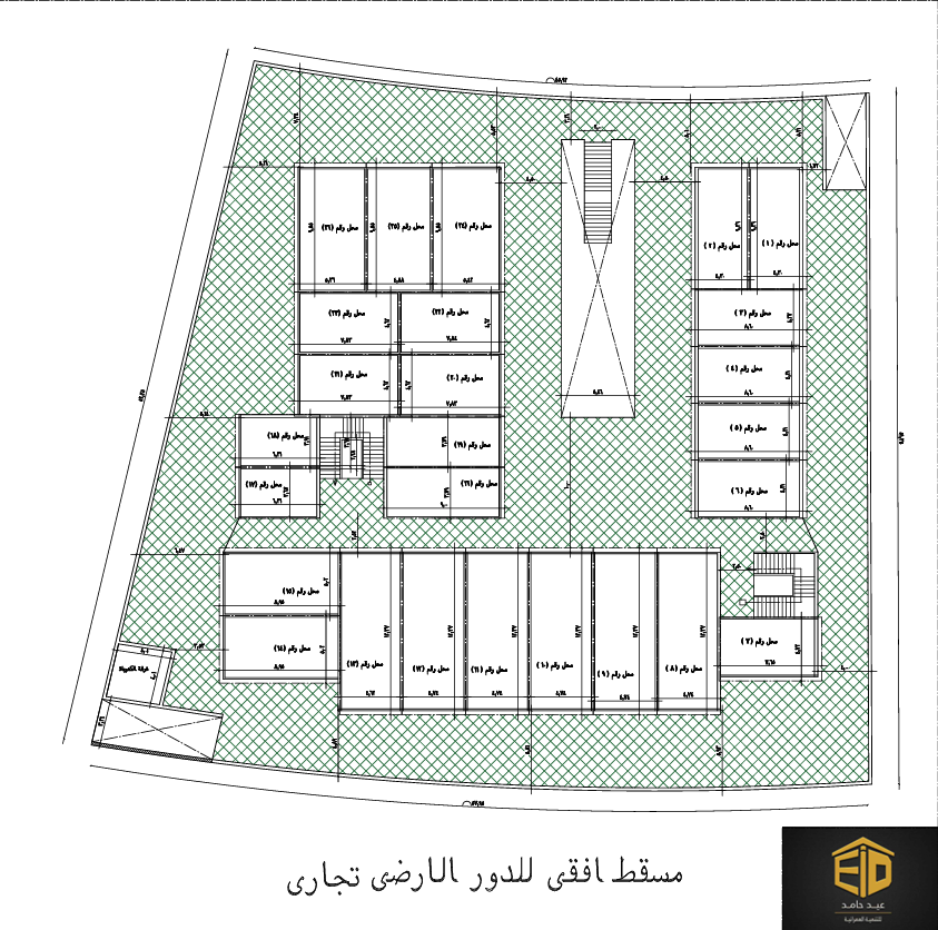 لوحة وحدات الدور الأرضي في علي بابا مول